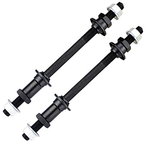 SICOSALT 2X Verlängerte 240mm Mountainbike Snowbike Fahrrad Naben Achse Nach Gerüstete Voll Achse Achse Fahrrad Zubehör Achse