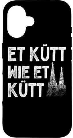 Köln Et Kütt Wie Et Kütt Kölsch Karneval Kölner Grundgesetz Hülle für iPhone 16