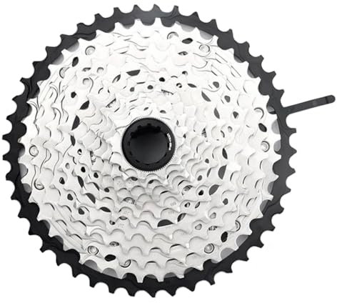 Zenlux SLX CS-M7100 XT M8100 12-Gang-Kettenrad kompatibel mit Shimano 10-45T Zahnrädern Mountainbike Freilauf Bike Micro Spline Kassette (CS-M7100-45T)