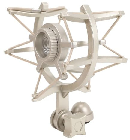 Supporto per Microfono con Supporto Antiurto per Microfono, Supporto Antivibrante in Plastica da 25 Mm Compatibile con Molti Microfoni a Condensatore, per Neumann TLM103 TLM193