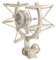 Supporto per Microfono con Supporto Antiurto per Microfono, Supporto Antivibrante in Plastica da 25 Mm Compatibile con Molti Microfoni a Condensatore, per Neumann TLM103 TLM193