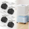 Air Jade Replacement Wheels Kit, Compatible with Midea Cube Dehumidifier, 360° Silent Rollers for Easy Mobility and Drain, 4 Pack Heavy-Duty Casters Support up to 80 lbs