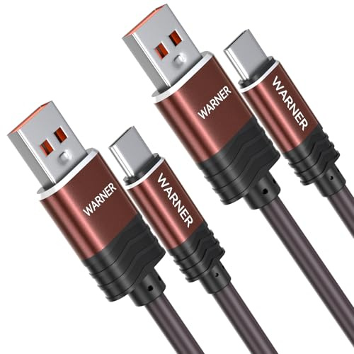USB C Kabel 1M 2Pack Ladekabel USB C Schnellladekabel USB A auf USB C | Ladekabel Typ C für iPhone 18 17 16 15 Pro Max, Samsung Galaxy S26 S25 S24 S23 A57 A56 A37 A36 A17 A16, Google Pixel 10 9 8
