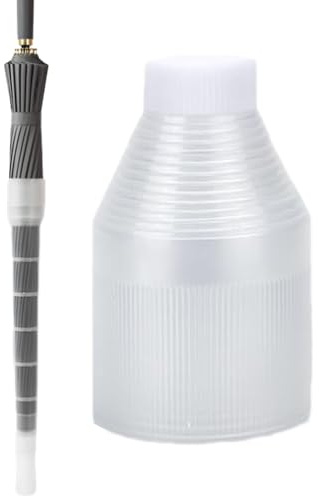 Poche étanche pour parapluie - Housse de rangement pour parapluie à tige droite - Porte-parapluie transparent moderne - Imperméable - Portable - Anti-goutte - Couvre les parapluies humides