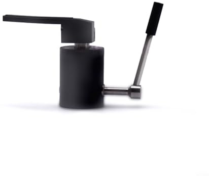 GLFLOW Turntable Tonearm Lifter, Vinyl Record Arm Lift, Metal Tonearm Arm Lifter For LP Turntables, Precision Engineering, Compact Design, Black(Black)