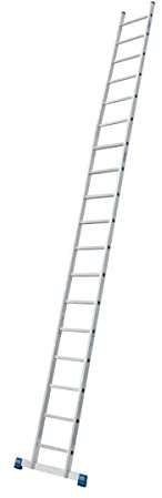 Krause 133151 Aluminium Anlegeleiter inkl. Traverse Arbeitshöhe (max.): 6.05m Aluminium DIN EN 131