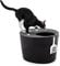 Iris Ohyama Arenero Gato Cubierto con Pala, hasta 7kg, Negro/Gris, Caixa de areia para Gatos, Caja, para Gatos Grandes y pequeños, Cerrado, Cagadero, WC, Libre de BPA, Cat Litter Box, PUNT-530