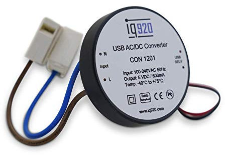 USB Unterputz Netzteil zur Stromversorgung von Tablets und anderen Geräten