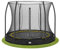 Salta Comfort Edition Ground - Bodentrampolin mit Sicherheitsnetz - ø251cm - Rund - Schwarz