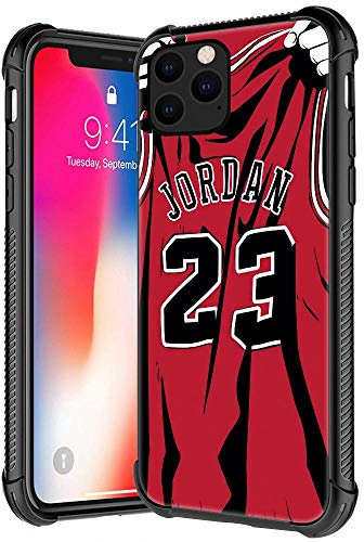 ANLUN STORE Case Compatible with iPhone 11, Basketball Player 36 Pattern Plexiglass Case, Anti-Scratch Shockproof Slim Case for iPhone 11