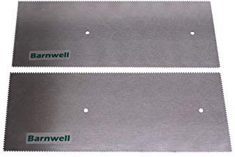 Barnwell 2 x Replacement A2 Amtico V Notched Adhesive Trowel Blade