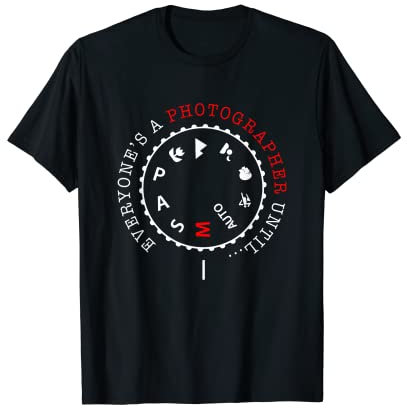 Fotografia, Fotocamera, Regalo Maglietta