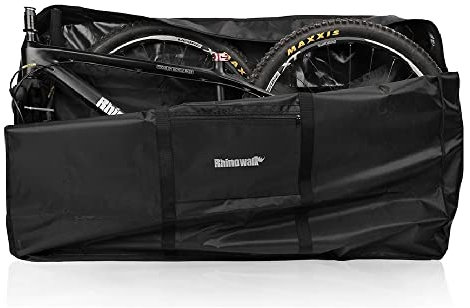 Rhinowalk Folding Bike Carry Bag 26 Inch Thick Bicycle Transport Storage Case Bike Travel Bag for Air Travel,Transport,Shipping Professional Cycling Accessories