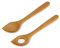 Linnuo Kochlöffel Holz Set Spitz - Küchenhelfer Set aus edlem Kirschholz - Schutz vor Kratzer für Topf Pfanne - Hitzebeständig Antibakteriell - 100% EU Naturprodukt - Kochen Plastikfrei & Gesund