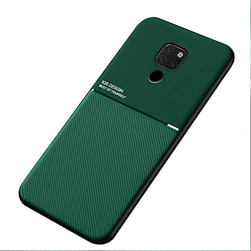 Kepuch Mowen Hülle Hüllen Case Eingebaute Metallplatte für Huawei Mate 20 X - Grün