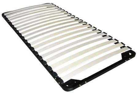Vente-unique-Lattenrost - ohne Füße - 90 x 190 cm - 19 Latten - Schwarz - Kalista von YSMEE