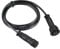 WMLBK Extension Cable for Decking Lights, IP67 Waterproof 1/2/3 Meter Black Garden 2/3/4/5 Pins Extension Cable for Outdoor LED Deck Light Power Cord (3 Pins 3 Meter)