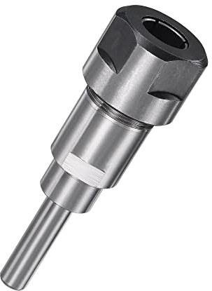 PATIKIL 8mm a 12mm Router Collettore Adattatore, 1pz Estensione Asta Convertitore per CNC Incisione Macchina Lavorazione Legno Fresatura Bit