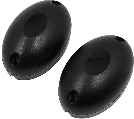 VOANZO 1 par de sensores infrarrojos de haz, sensor de puerta, sensor de alarma de puerta, detectores de vehículos para estacionamiento, control de acceso, centro comercial, control de puerta cuadrada