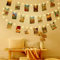litogo Fotoclips Lichterkette, 5M 50LED USB Lichterkette für Zimmer Deko Fotos Lichterkette Wand mit 30 Klammern Lichterkette Bilder für Zimmer, Wohnzimmer, Weihnachten, Hochzeiten, Party Warmweiß