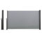 IDMarket - Paravent extérieur rétractable 160 x 500 CM Gris Clair Store latéral