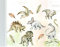 wolga-kreativ Fenstersticker Fensterdeko Fensterbilder Motiv Fensterfolie Glasdeko Selbstklebend Dinosaurier Flugdino Dinos wiederverwendbar Kinderzimmer Junge Jungenzimmer