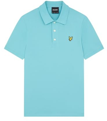 Lyle & Scott Mens Short Sleeve Polo Shirt Alpine Sky S