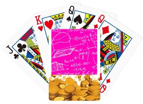 no/no Formula Function Set Abschnitt Gold Poker Spielkarte Klassisches Spiel