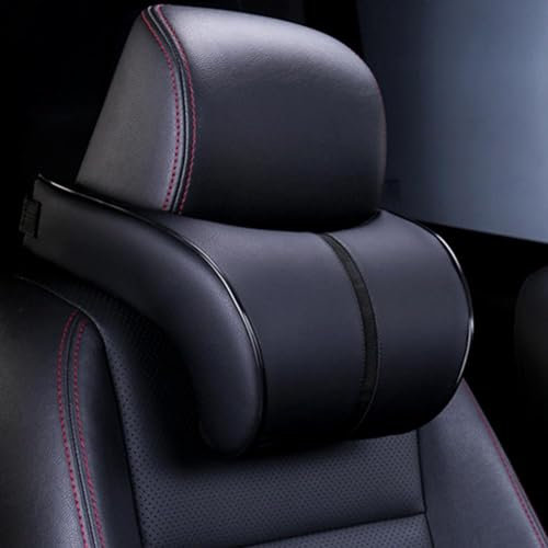 ARTTAQRE 2 Stück Auto Nackenkissen, Für BMW X3 X4, Nackenschmerzlinderung, Verstellbar, Nackenkissen Zubehör, Waschbarer Bezug,C