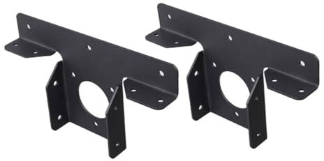 POPETPOP 2pcs Pergola Canopy Replacement Kit Metal Corner Frame Canopy Outdoor Bracket Easy Install