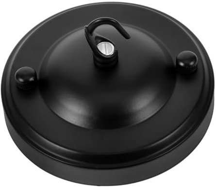 MOBUTOFU 1 Set Kronleuchter Haken Lichter Deckenplatte Baldachin Zubehör Pendelleuchte Baldachin Leuchte Montagehalterung Kronleuchter Montageplatte Deckenleuchte Platte Kronleuchter Teile