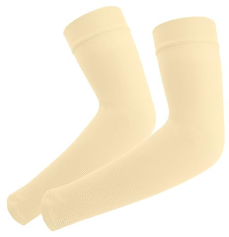 Luktastic Polsino da braccio da donna, uomo, manica a compressione braccia, polsino da gioco, manicotto per braccio, manicotto anti-uv, Carne Manica, taglia unica