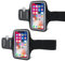 2 Piezas Brazalete Deportivo para Correr, Brazalete Móvil Running, Brazalete Móvil Deportivo Ajustable, Porta Movil Runnning Teléfono Brazalete para Todos Los Teléfonos Inteligentes hasta 6,8
