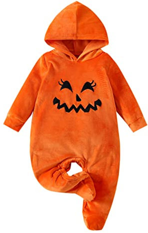 MNSWR Halloween Fur Baby Baby Kleider Mädchen 612 Monate Jungen Hemd 92 mit CartoonBuchstabenmuster, Strampler, Einteiler, Hemd und KürbisShorts, HalloweenBabykleidung Kinder Anzug 140 Ärmellose Hallo