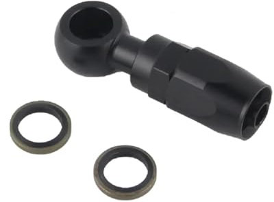 Edelstahl Nylon Geflochtene Heizöl Schlauch Fitting Mit Kupplung Schraube(14mm)