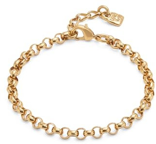 UNO de 50 Armband Kette vergoldet 18 Karat