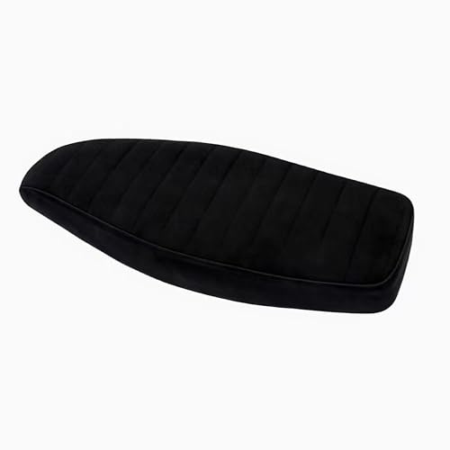 Motorcycle Seat Cushion strukturiert Waterproof Seat Sitzbank flach passend für Simson S50 S51E S70 schwarz