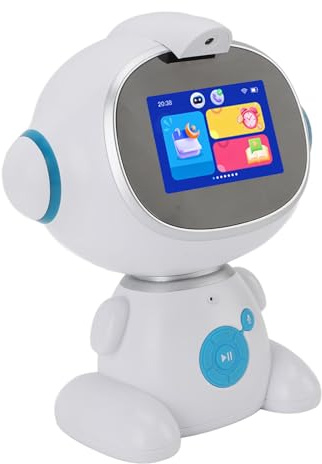 ZAICOLER AI Voice Interactive Early Education Robot, Lernmaschine mit Bildschirm und Multifunktionsmodi, Interaktives Lernspielzeug für Im Alter von 3–8 Jahren