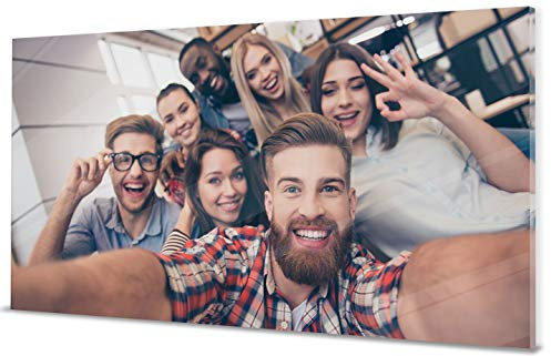 wandmotiv24 Acryl-Wandbild - Foto auf Acrylglas mit Online-Vorschau - personalisiertes Glasbild - Bild mit Wunschmotiv - Fotogeschenk - 80x40 cm