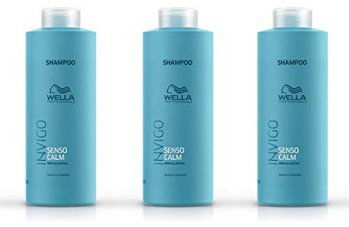 3 er Pack Invigo Balance Senso Calm Sensitive Shampoo 1000 ml