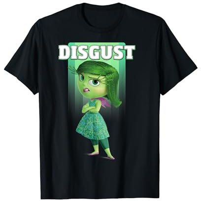 Disney Pixar Inside Out Disgust Portrait Maglietta