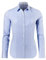 Vincenzo Boretti Bluse, modern-fit/leicht tailliert, Hemdkragen, gestreift - bügelleicht blau/weiß 38