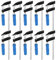 TAICHEUT 10 Pack 8 Inch F Clamps, Steel Bar Clamps with Pad Protector for Welding, Woodworking and DIY Project