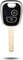 OFFCURVE Etui a Cle Voiture Coque Clé, Étui à Clés TPU Couvre Clef 2 Boutons pour Peugeot 106 207 308 406 607 806 Partner Expert Citroen C1 C2 C3 C4 C6 Xsara Berlingo Saxo Picasso Toyota Aygo