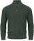 Indicode Herren INLayton Strickjacke mit Stehkragen und Reißverschluss | Cardigan Feinstrickjacke für Männer Army, S