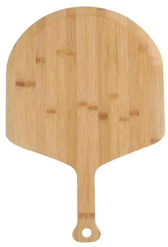 NIDONE Tagliere per pizza, buccia pizza da 12 pollici tagliere per pizza antiaderente con manico lungo la pizza spatola per pizza lavabile per la torta del pane per pizza