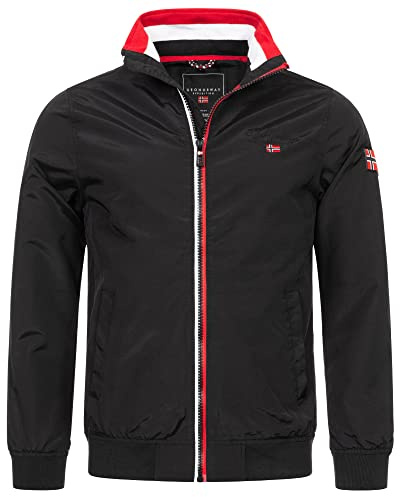 Geographical Norway Herren Übergangsjacke Frühlingsjacke Windbreaker Blouson Jacke Produktion FVS