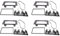 Goorvoucs 4X Double Din Car Fascia Radio Panel für Daily 2006-2014 Audio Frame Dash Fitting Kit Installieren Sie die Blende