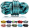Ganzoo PPM Seil 5 Meter, Tauseil, Hunde-Leine, Halsband, Takeln, Polypropylen Multifilem Rope, 10mm Stärke, Wave Türkis