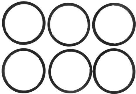 TONXX Lot de 6 joints de rechange colorés en silicone pour couvercle de bouteille d'eau